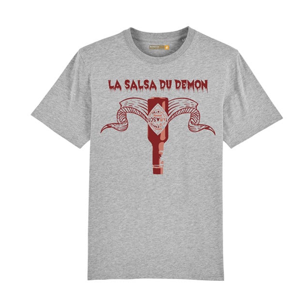 Tee-shirt La Salsa Du Démon Gris XL