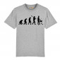 Tee-shirt Evolution Gris M