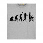 Tee-shirt Evolution Gris M