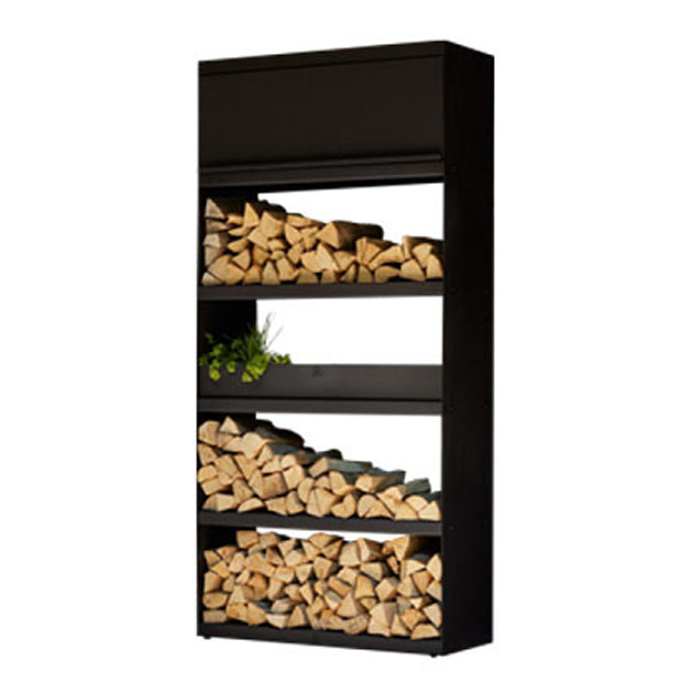 Wood Storage Ofyr Black 100