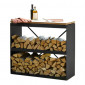 Wood Storage Ofyr Dressoir Black