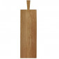 Planche à découper longue Raugmestalt 80x21x2.2 bois clair