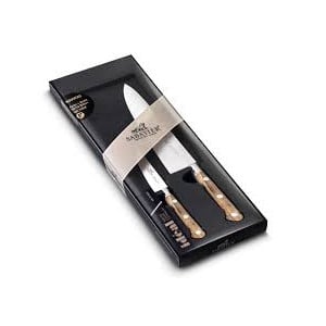 Coffret 2 couteaux Sabatier Provencao office + chef