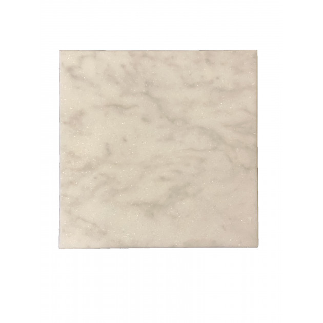 Planche de présentation Stoned en marbre blanc 40X40cm