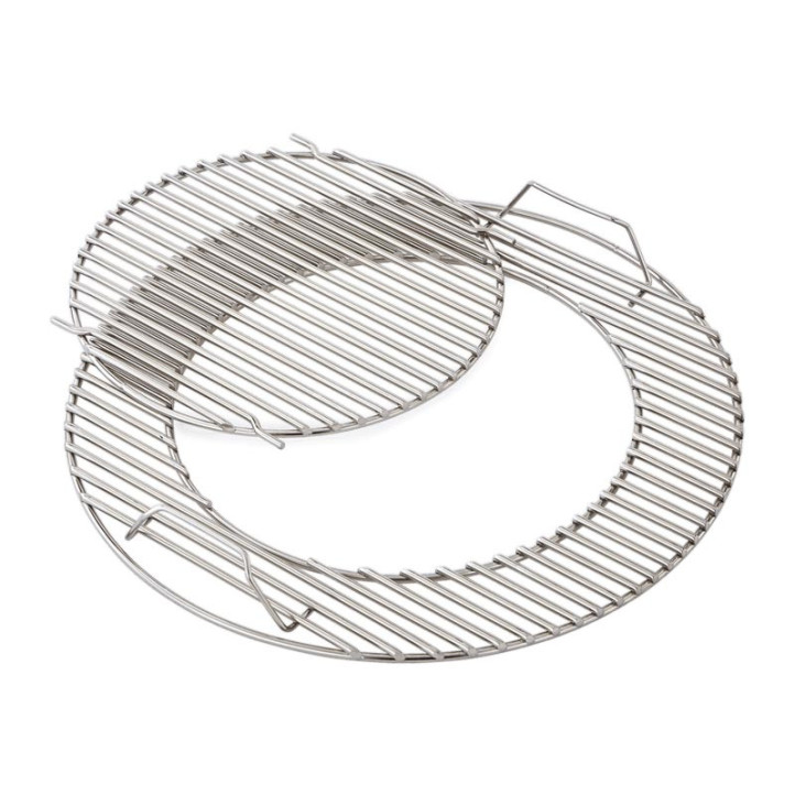 Grille de cuisson Weber Gourmet Inox pour barbecue 47 cm