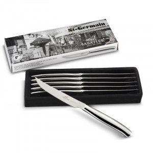 Coffret 6 couteaux à steak Sabatier St Germain 11 cm