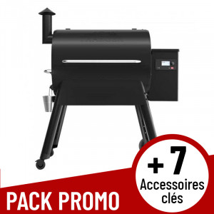 Pack Promo Barbecue à pellets Traeger PRO 780 noir
