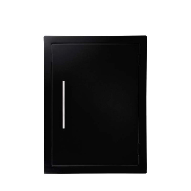 Porte simple verticale réversible black GM 69CM