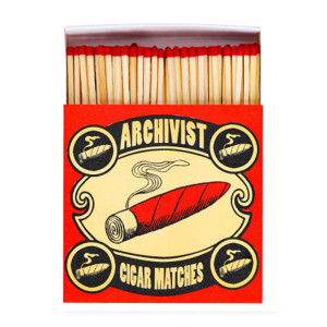 Allumettes Archivist Deluxe Cigar Matches 11 cm
