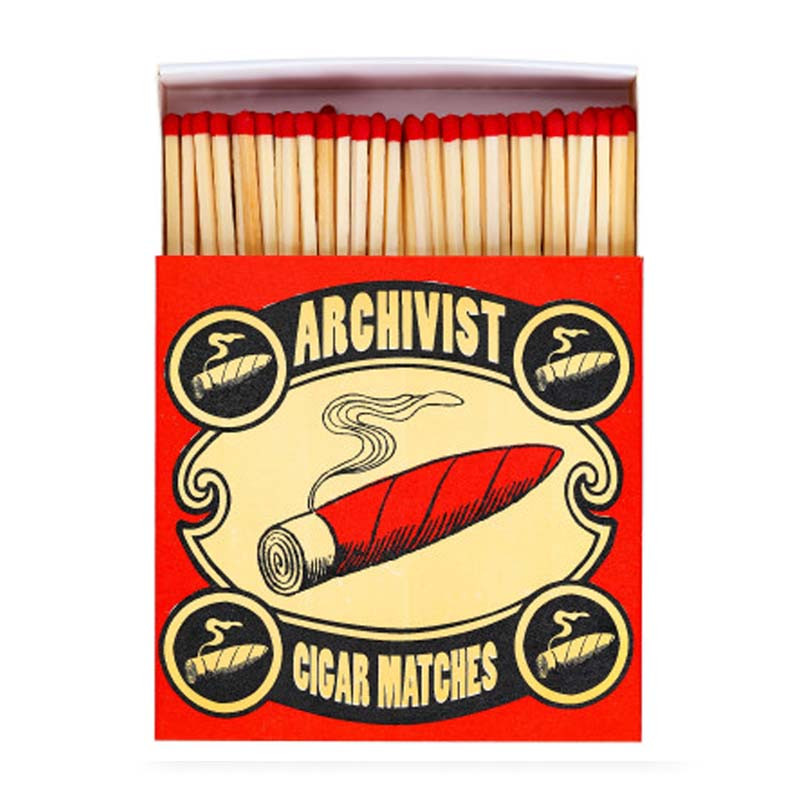 Allumettes Archivist Deluxe Cigar Matches 11 cm - Barbecue & Co