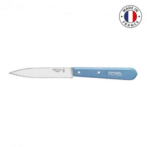 Couteau cranté Opinel N°113 Azur