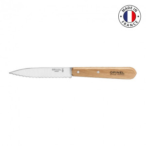 Couteau cranté Opinel N°113 Hêtre