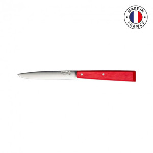 Couteau Opinel N°125 Bon Appétit bois rouge