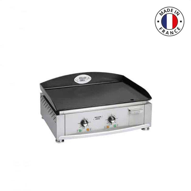 Plancha PL 400 E Electrique Simple 3000W Emaillee - Roller Grill