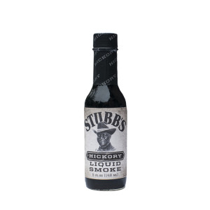 Sauce barbecue Stubb's hickory liquid smoke 355ml