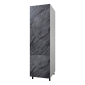 Armoire 2 portes (fermeture gauche) HPL 60 cm Cuisine d'été (6 coloris disponibles)