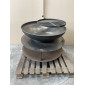 OCCASION BRASERO TIMOTHY FIREPIT RING OF LOGS 90 AVEC 1 GRILLE