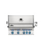 Barbecue gaz encastrable Napoléon Prestige Pro 500 Inox 4 brûleurs + 1 rôtissoire