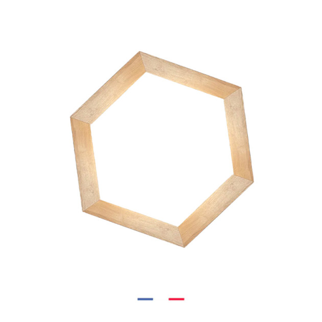 Tablette Hexagone pour Agape 85 x6