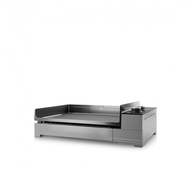 Plancha électrique fonte Forge Adour Premium 60 inox 2 feux 60 x 40