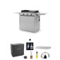 PACK SYSTEM FA MODERN GAZ 75 INOX+CHARIOT CAP IN - FORGE 005