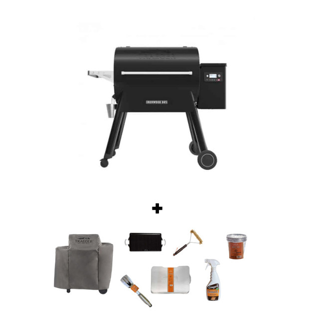 Pack Promo Barbecue À Pellets Traeger Ironwood 885