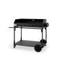 Plancha gaz Le Marquier Pakita 4105 acier noir sur chariot