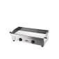 Plancha électrique inox Krampouz Saveur Double 2 feux 64 x 34