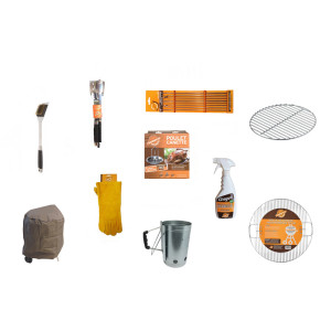 Pack promo accessoires pour barbecue charbon Weber 57