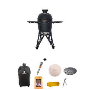 Pack d'Automne Kamado The Bastard Medium Urban  Øint 42cm sur chariot