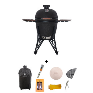 Pack d'Automne Kamado The Bastard XL Urban  Øint 59cm sur chariot