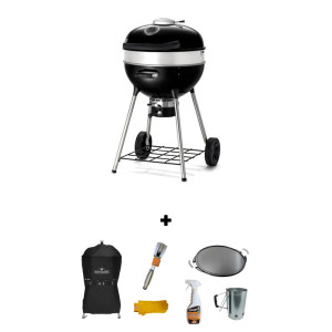 Pack Promo barbecue charbon Napoléon Kettle pro sur pied 57 cm