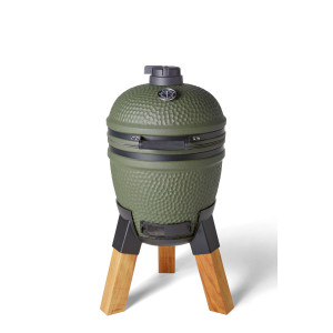 Barbecue Kamado Moddern pieds bois