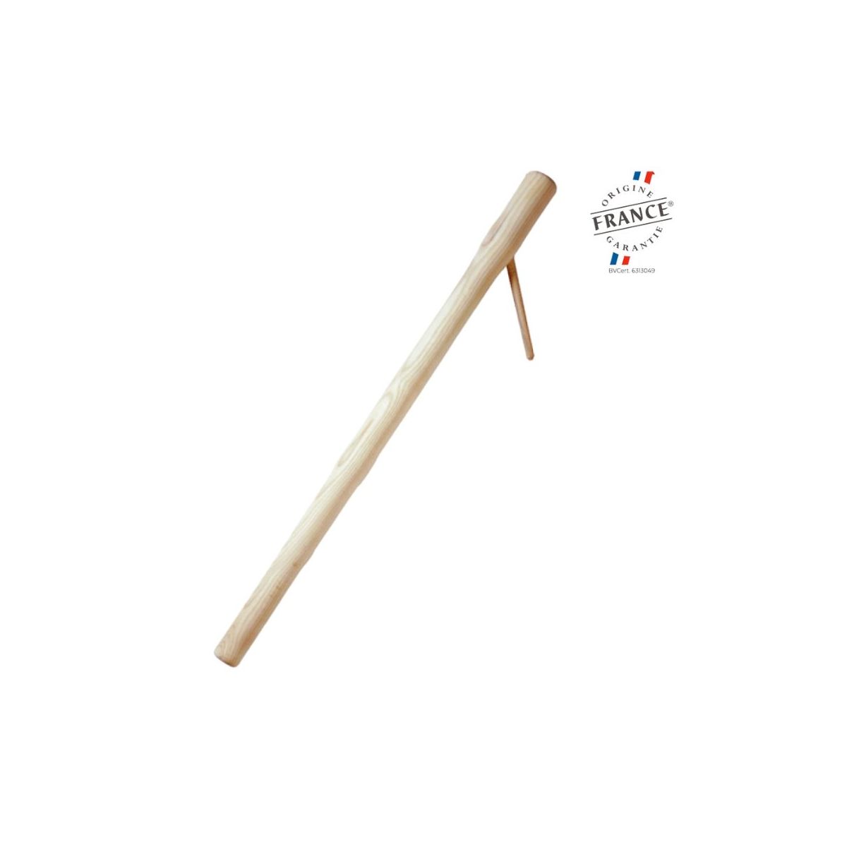 Bouffadou Télescopique En Acier Inoxydable Et Bois De Hêtre - Soufflet Pour Allumer Le Feu - Longueur 74,5 Cm