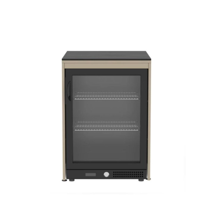 Module cuisine extérieure Brabura réfrigérateur - perle