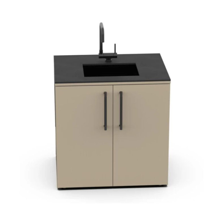 Module cuisine extérieure Brabura évier 90 - perle