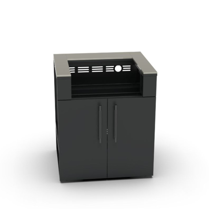 Module cuisine extérieure Brabura pour plancha 80 - noir