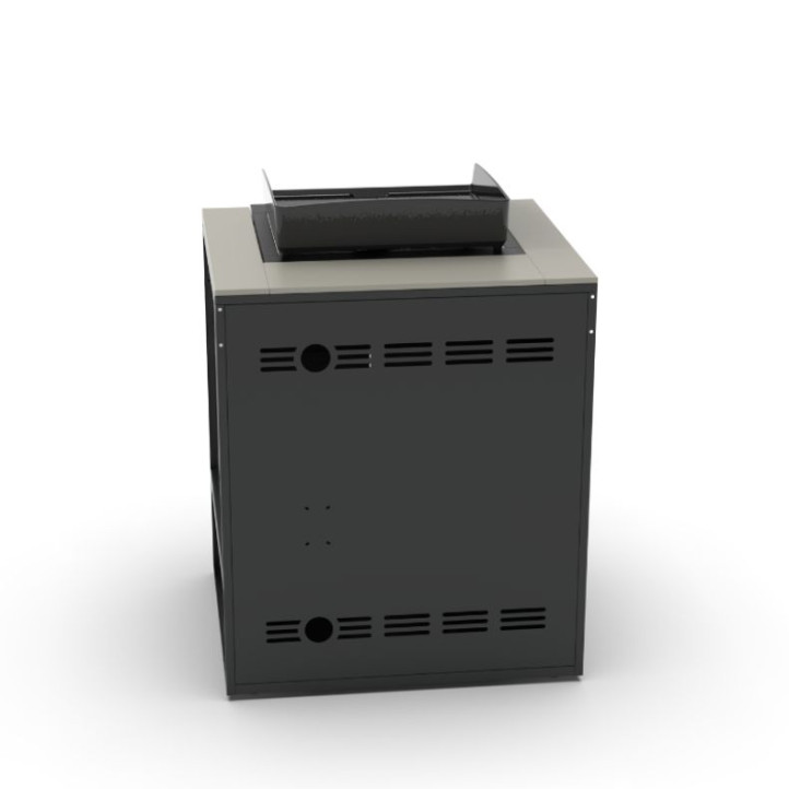 Module cuisine extérieure Brabura pour plancha 80 - noir