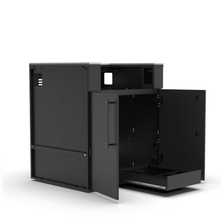 Module cuisine extérieure Brabura pour plancha 80 - noir