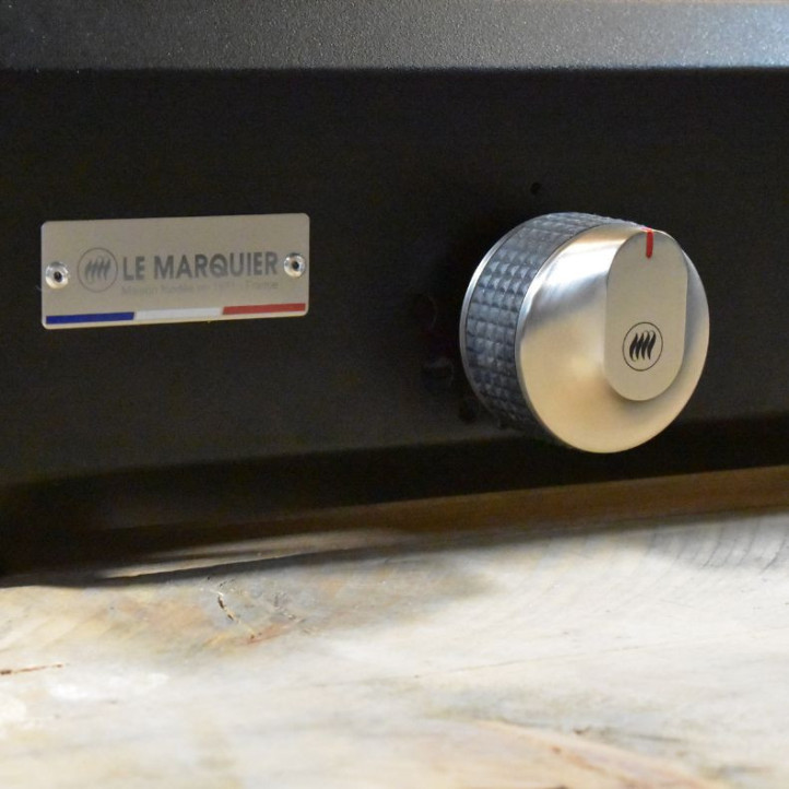 Plancha gaz Le Marquier Amalia Pro 375 en acier - Nouvelle génération