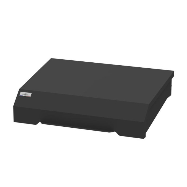 Couvercle plancha Le Marquier Amalia 375 acier noir