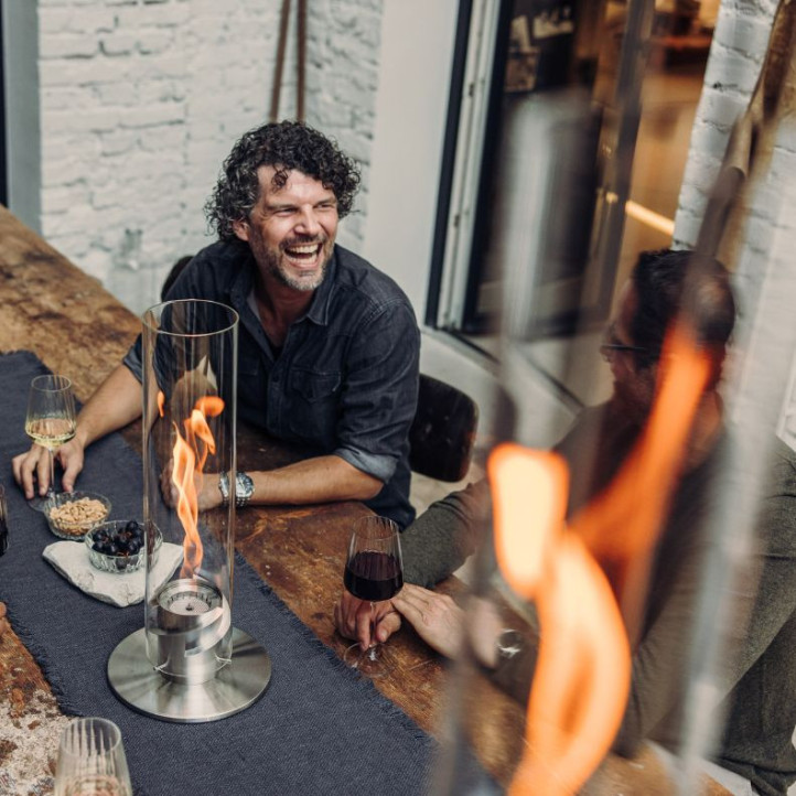 Feu de table Höfats Spin 1200 Argent