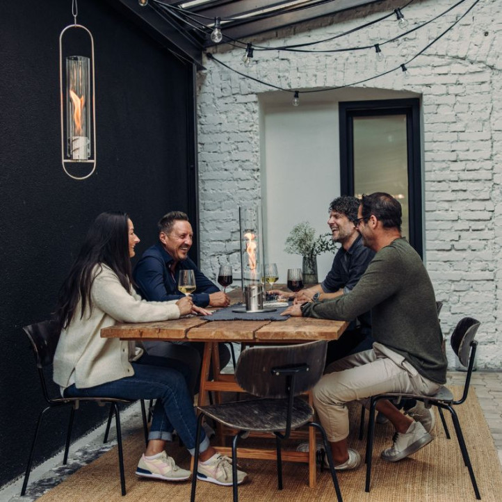 Feu de table Höfats Spin 1200 Argent