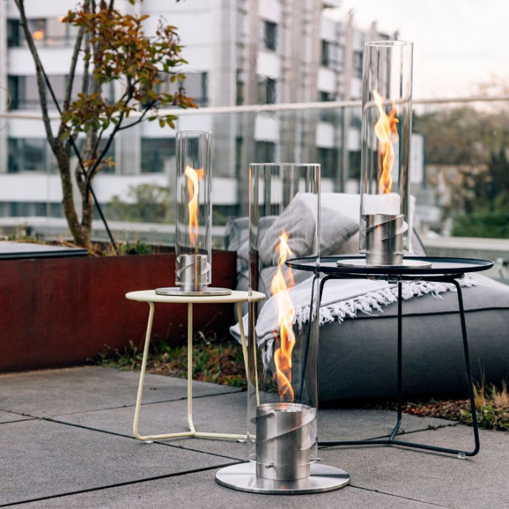 Feu de table Höfats Spin 1200 Argent