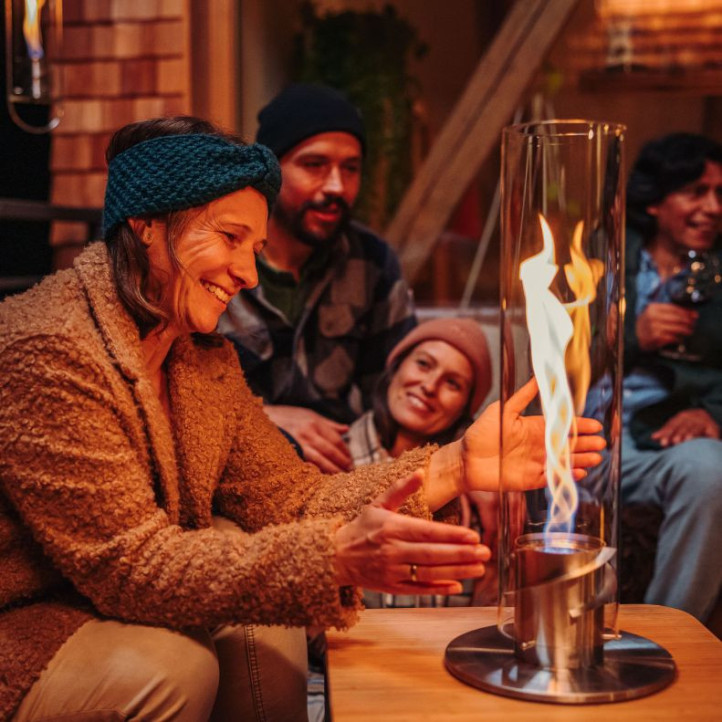Feu de table Höfats Spin 1200 Argent