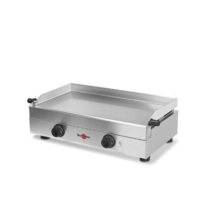 Plancha électrique Krampouz Saveur Double inox + capot
