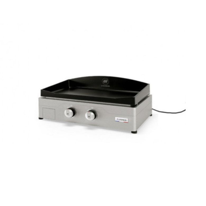 Plancha Le Marquier Allure 260 électrique inox – plancha avec chariot 2 zones