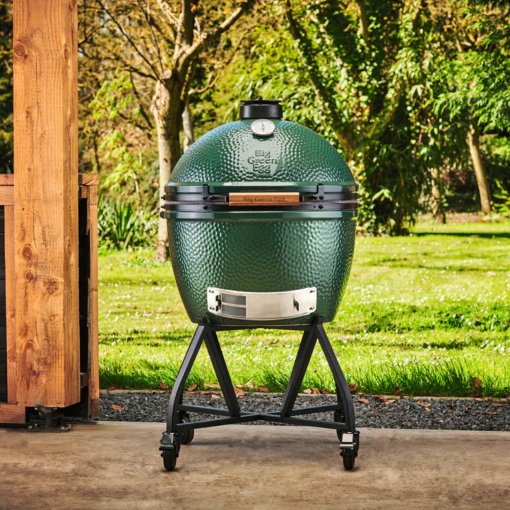 Barbecue kamado Big Green Egg XL Øint 61cm sur chariot