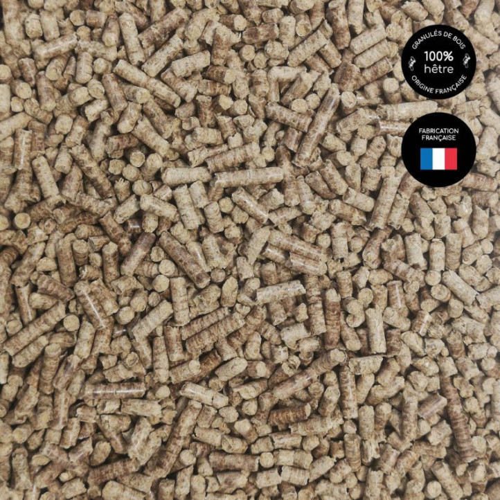 Pellets hêtre ZiiPa 5 kg – combustible bois alimentaire four pizza