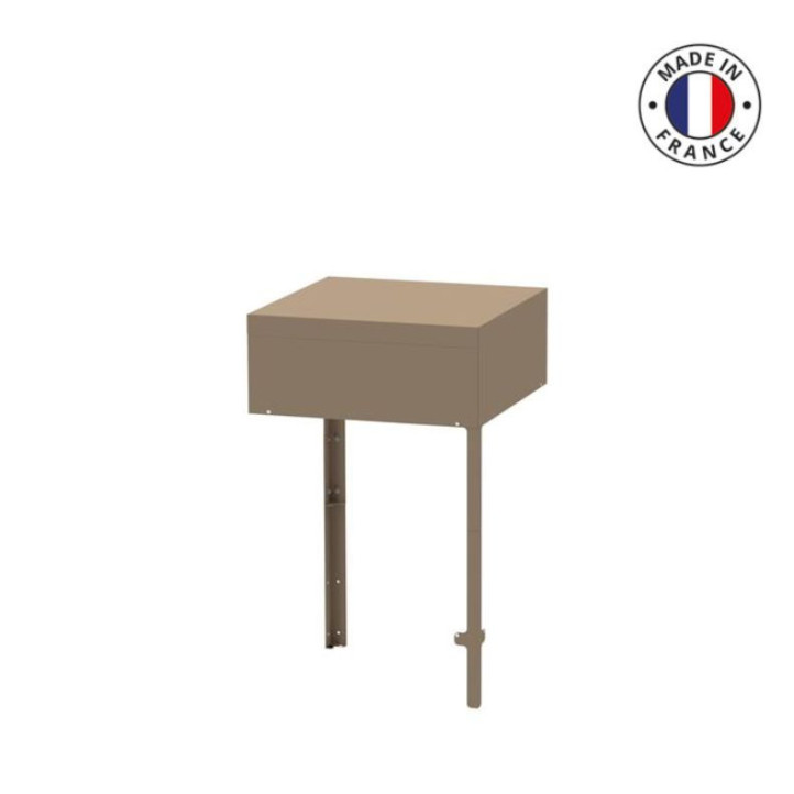 Meuble angle cuisine extérieure Le Marquier taupe 55x55 cm
